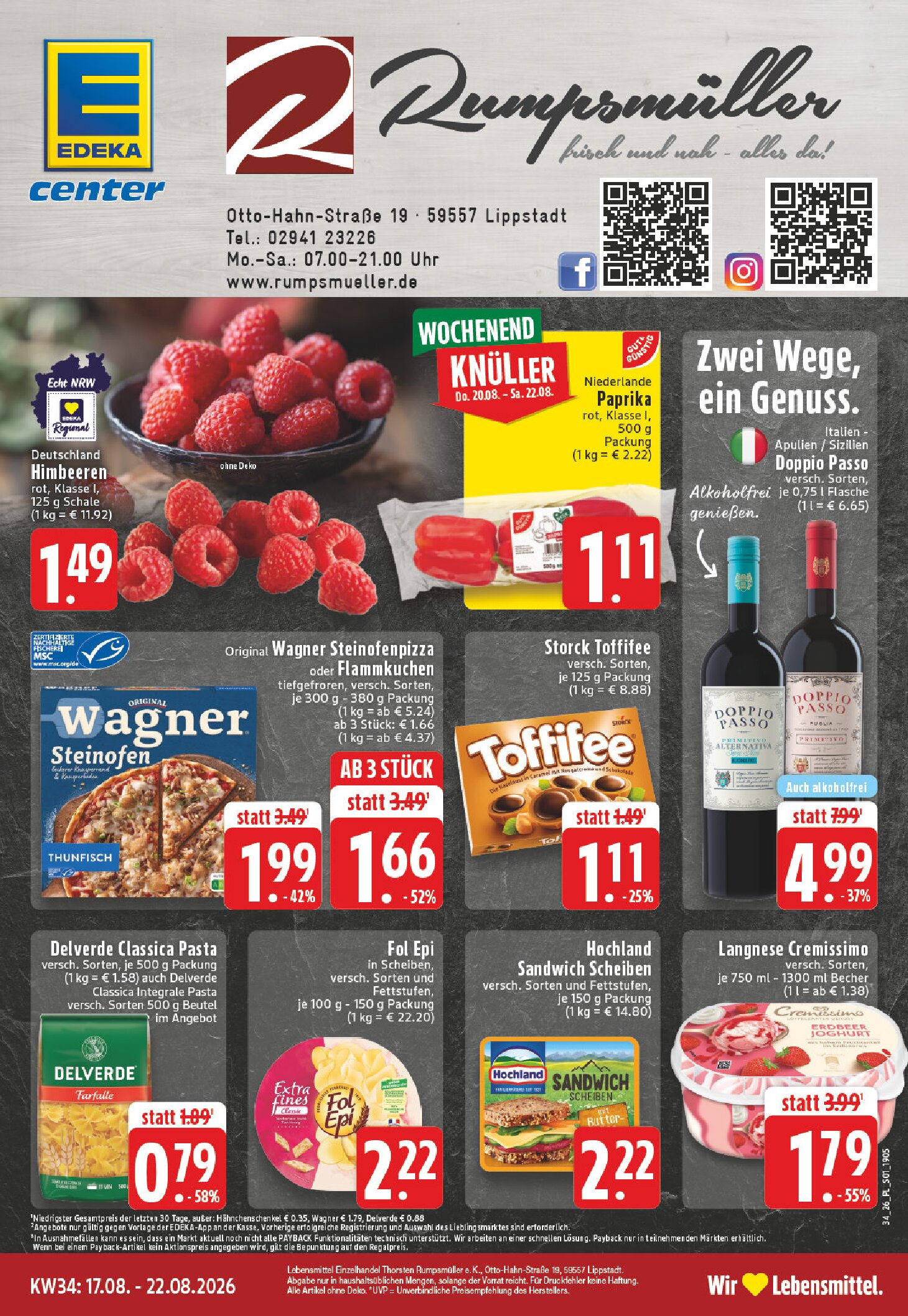 Seite 1 von 17. bis 22.08.2026