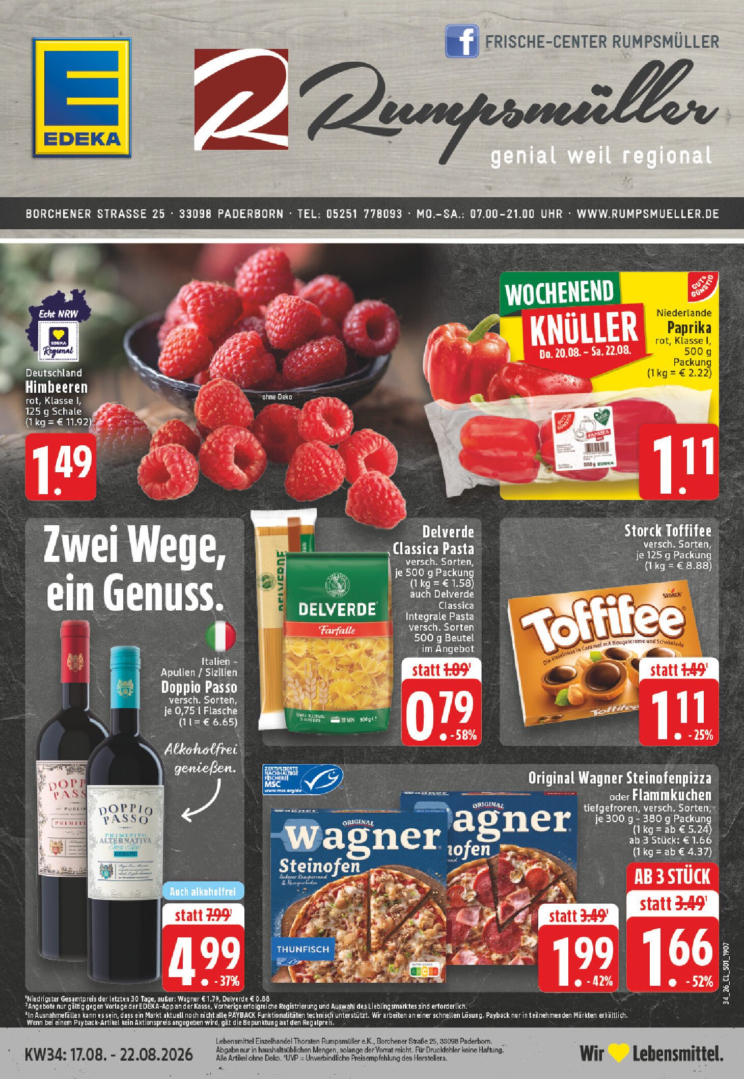 Seite 1 von 17. bis 22.08.2026