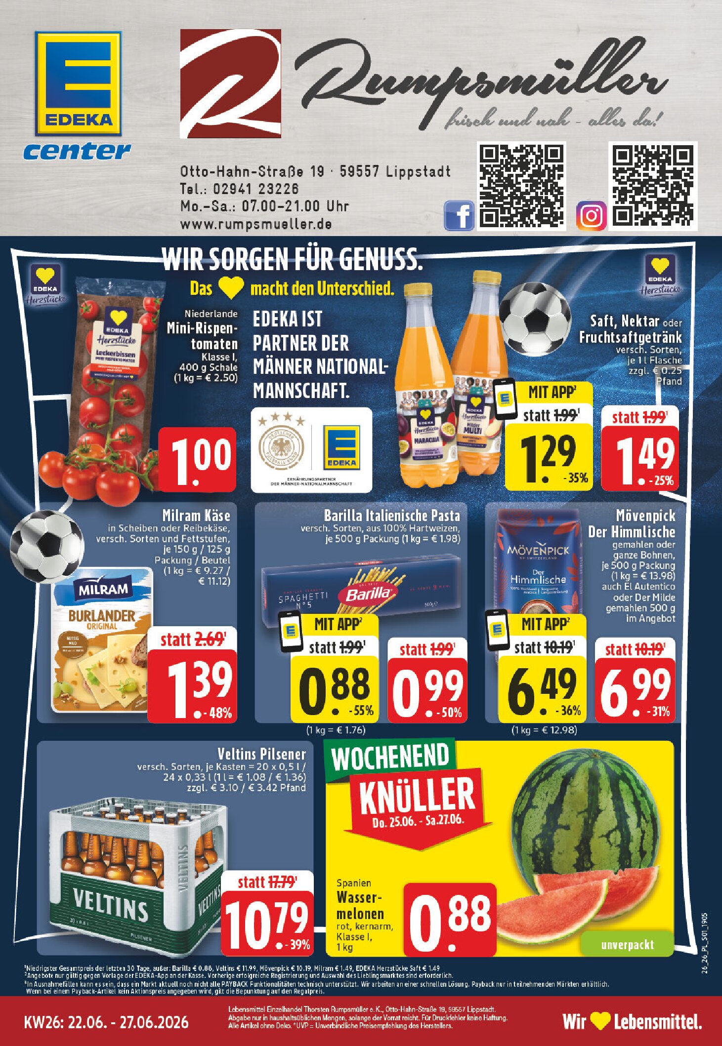 Seite 1 von 22. bis 27.06.2026